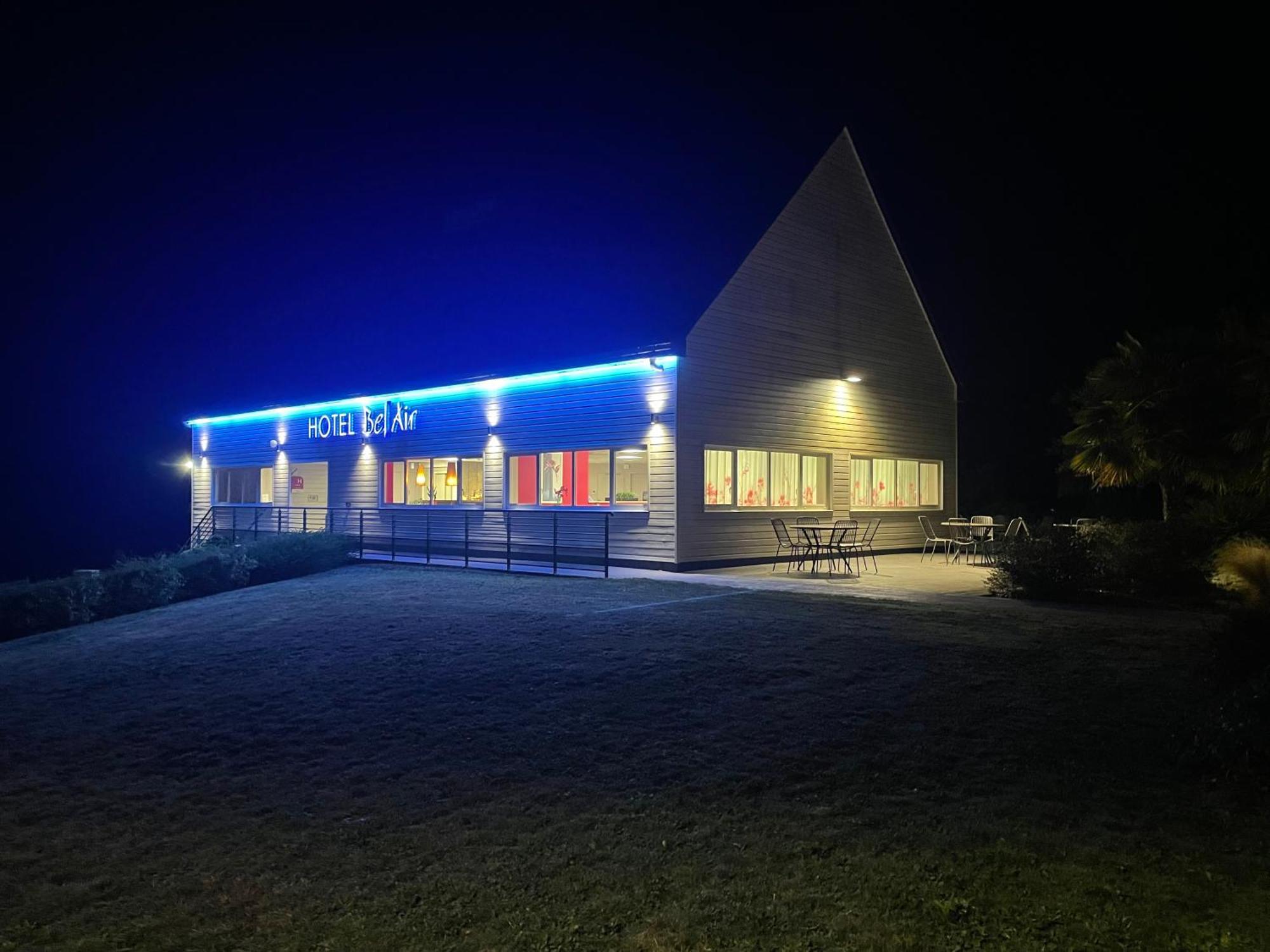 Hotel Restaurant Bel Air Crevin - Axe Rennes Nantes Exterior foto
