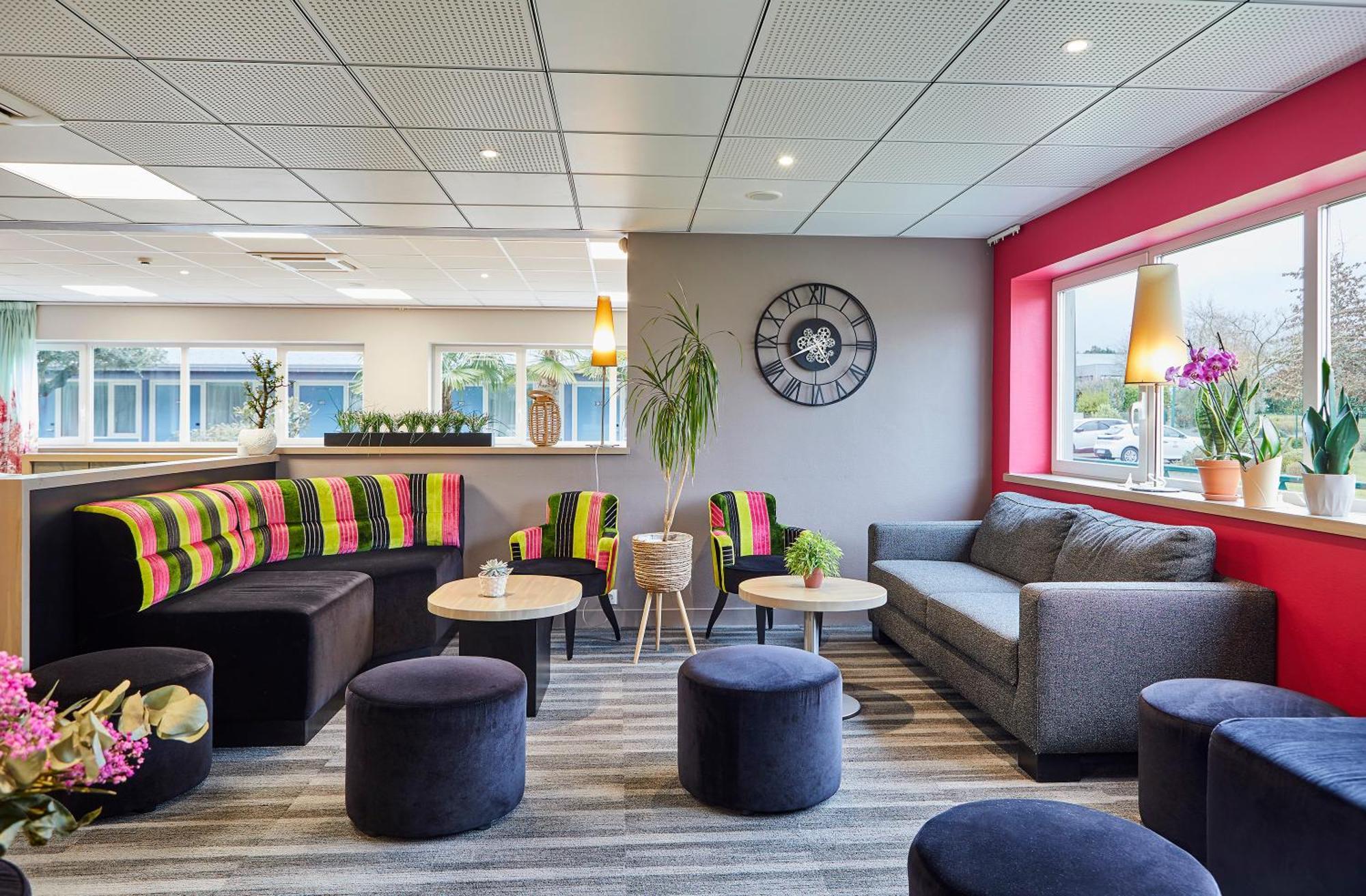 Hotel Restaurant Bel Air Crevin - Axe Rennes Nantes Exterior foto